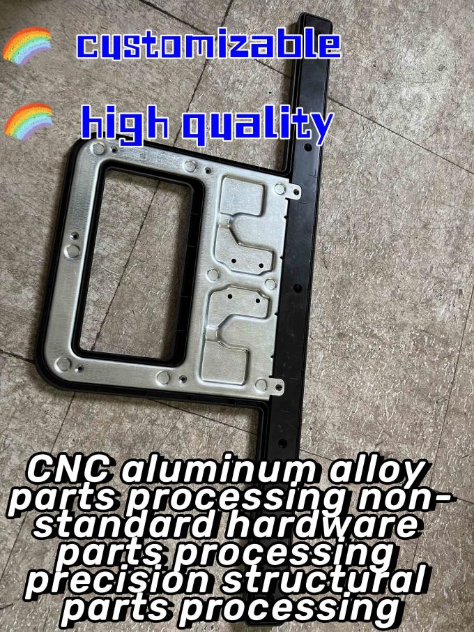 CNC-verwerking van onderdelen van aluminiumlegeringen, verwerking van niet-standaard hardwareonderdelen, verwerking van precieze structurele onderdelen 0