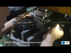 Dunne precisie Argentum / koperen zekeringband met progressieve matrijsstempel met één holte