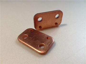 Pure Copper Tags Metal Stamping Parts , Blank Progressive Sheet Metal Dies 