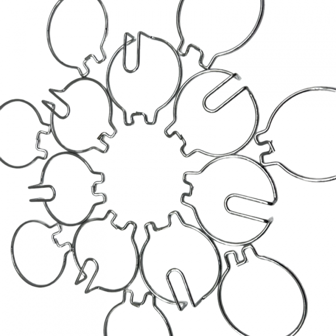 Premium Spring Wire Clips – Durable, High Elasticity, Corrosion-Resistant, Precision Fit